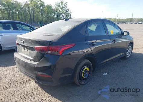 2018 Hyundai Accent Sel из США, поврежденный, VIN 3KPC24A31JE017535